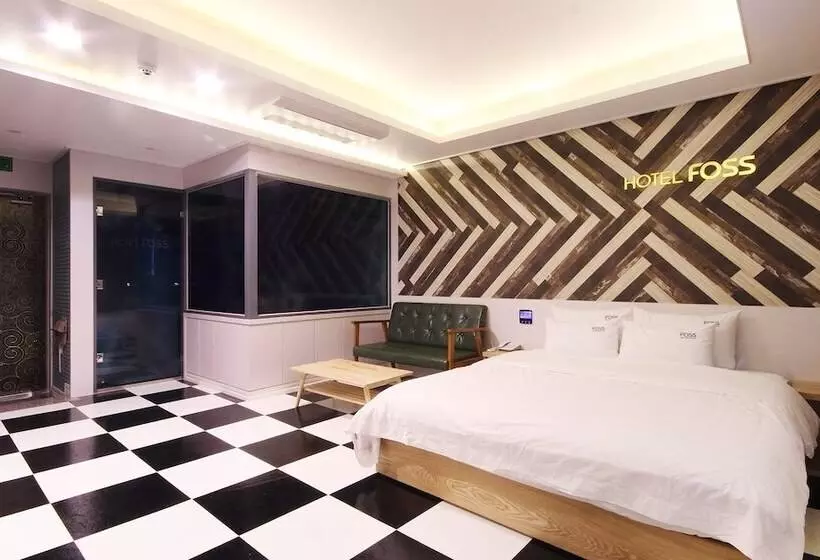 モーテル Ulsan Ktx Station Hotel Foss