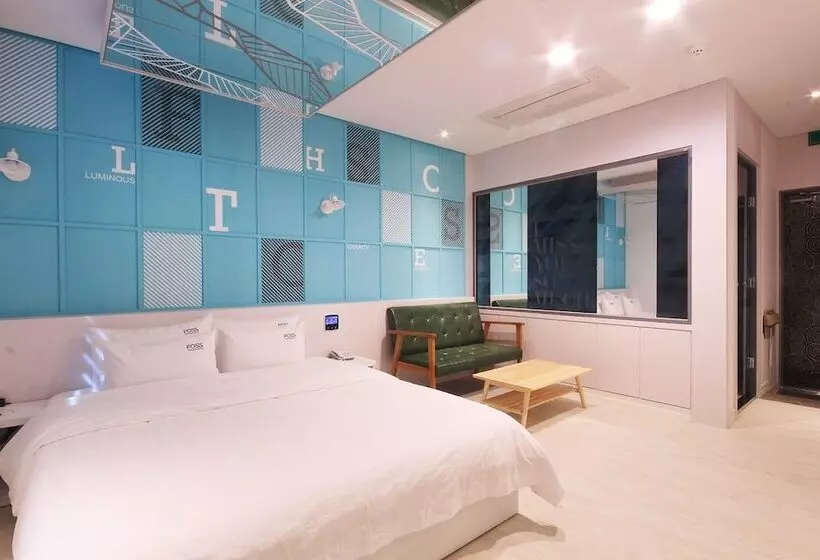 モーテル Ulsan Ktx Station Hotel Foss