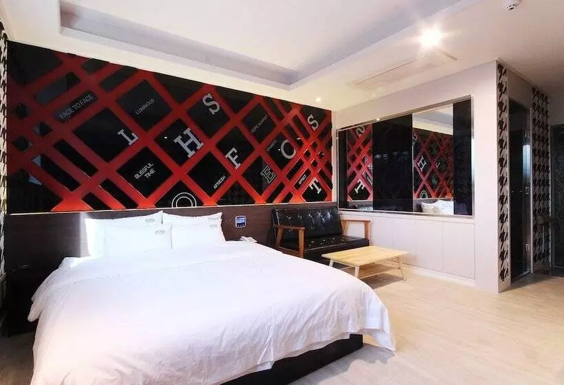 モーテル Ulsan Ktx Station Hotel Foss