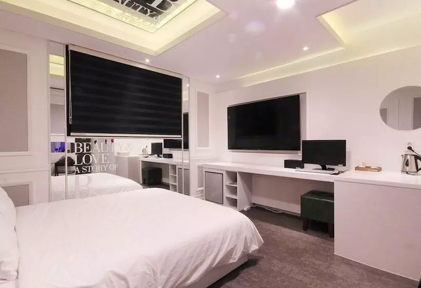 モーテル Ulsan Ktx Station Hotel Foss
