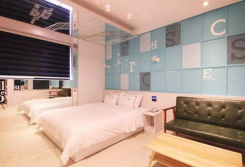 モーテル Ulsan Ktx Station Hotel Foss