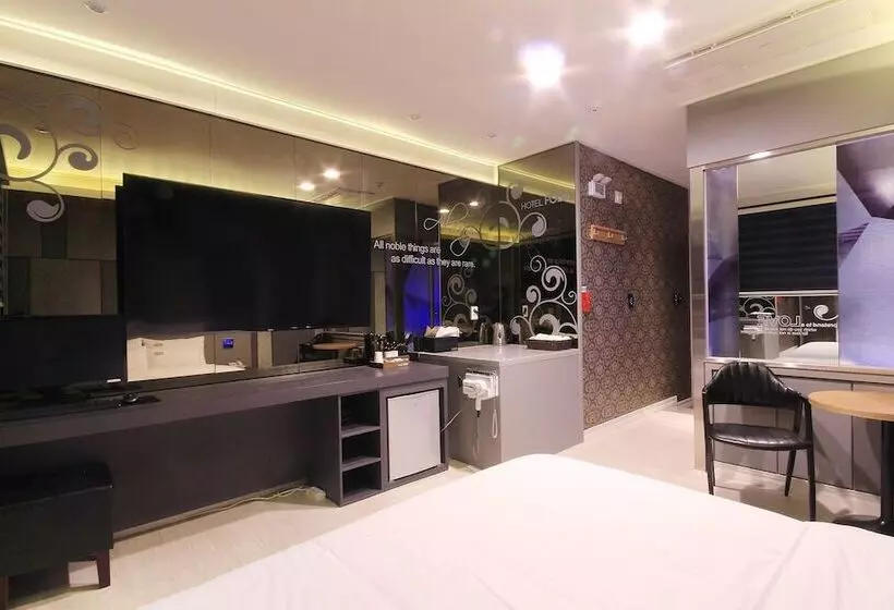 モーテル Ulsan Ktx Station Hotel Foss