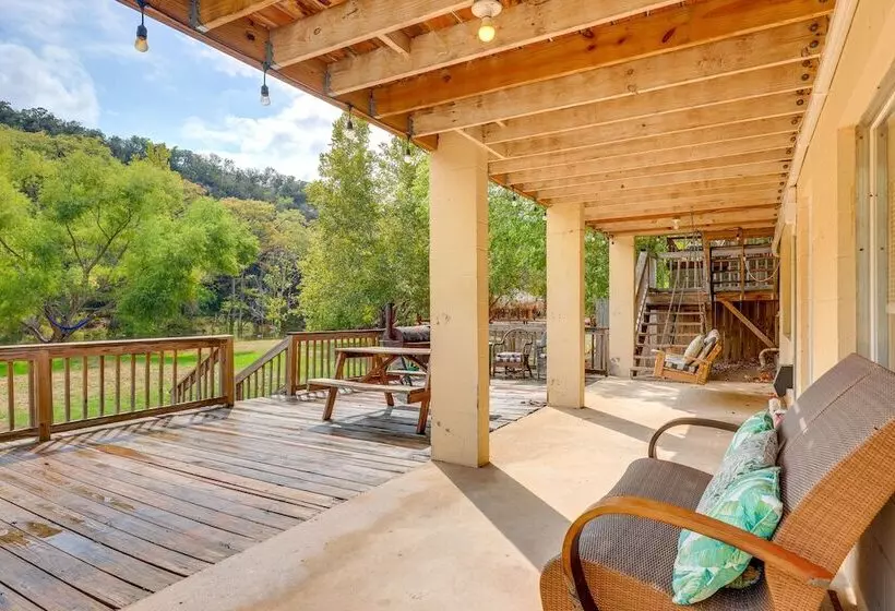 Bohemian New Braunfels Home W/ River Access!