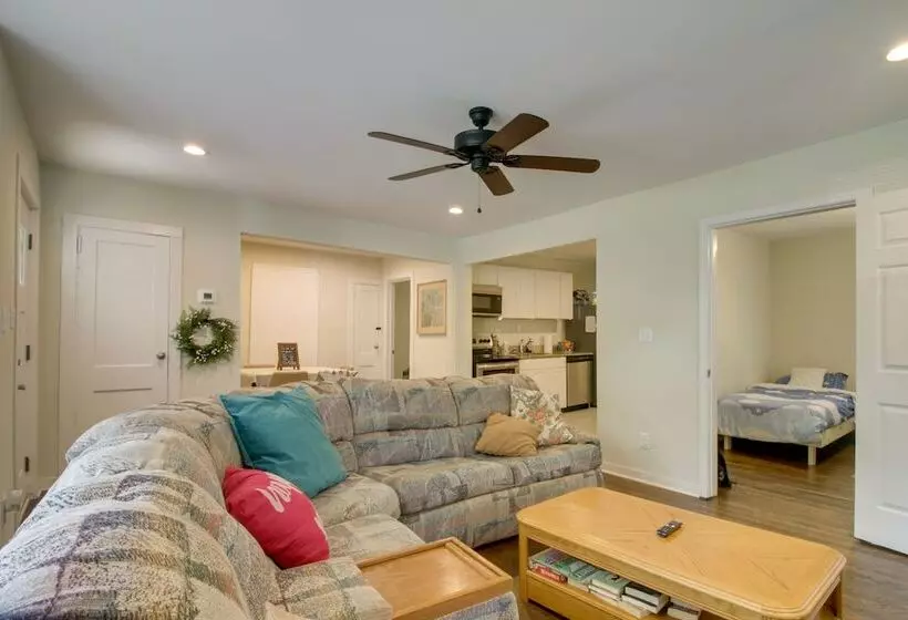 Dog Friendly Shelby Home W/ Private Yard & Hot Tub