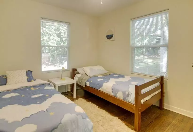 Dog Friendly Shelby Home W/ Private Yard & Hot Tub