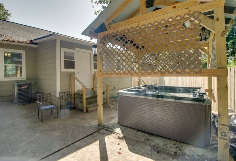 Dog Friendly Shelby Home W/ Private Yard & Hot Tub
