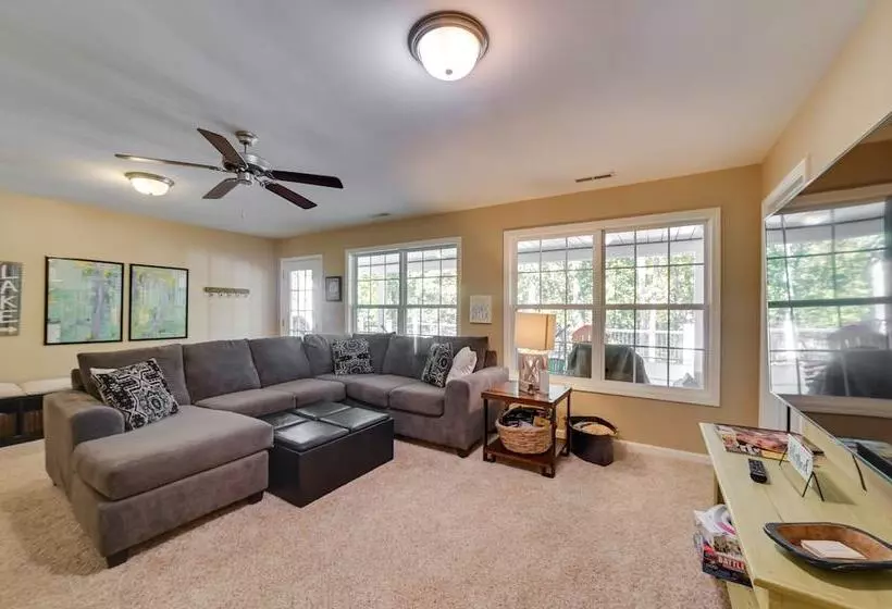 Lakefront Gilbertville Haven W/ Private Boat Dock!