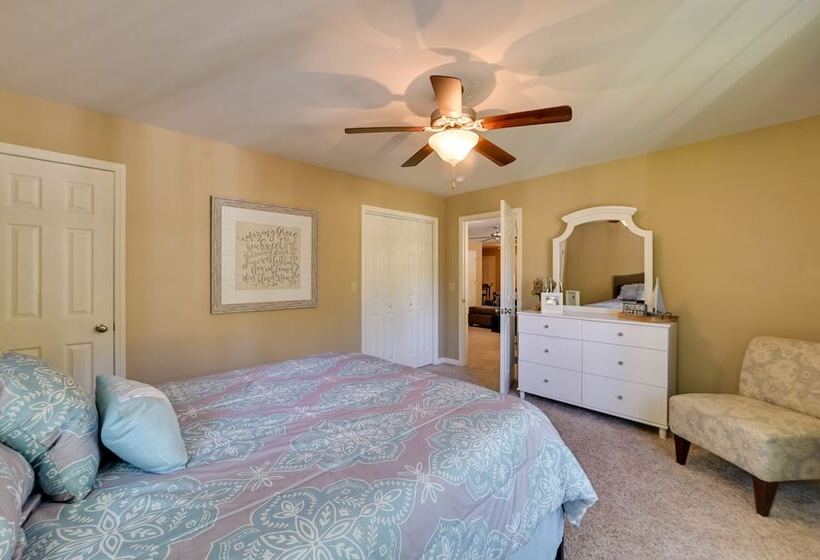 Lakefront Gilbertville Haven W/ Private Boat Dock!