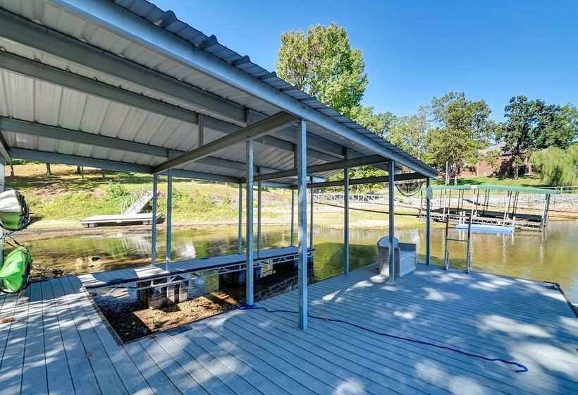 Lakefront Gilbertville Haven W/ Private Boat Dock!