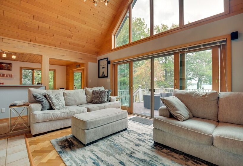 Pelican Lake House W/ Boat Dock And Sauna!