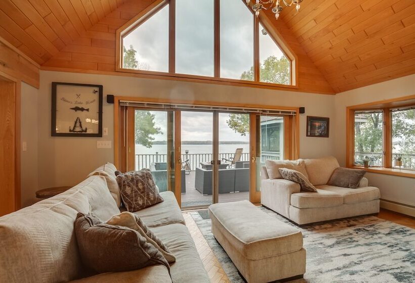 Pelican Lake House W/ Boat Dock And Sauna!