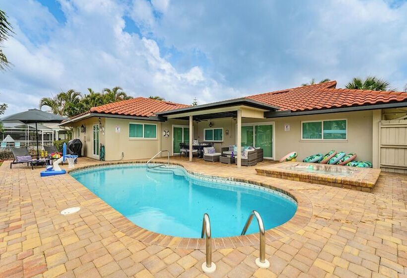 Waterfront Fort Myers Home: Private Pool & Dock