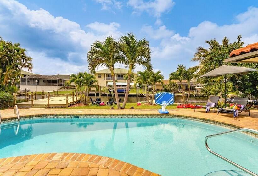 Waterfront Fort Myers Home: Private Pool & Dock