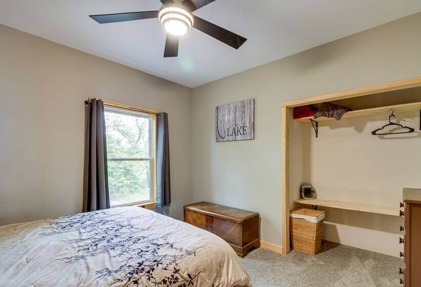 Waterfront Wahkon Cabin W/ Gas Grill & Fire Pit!