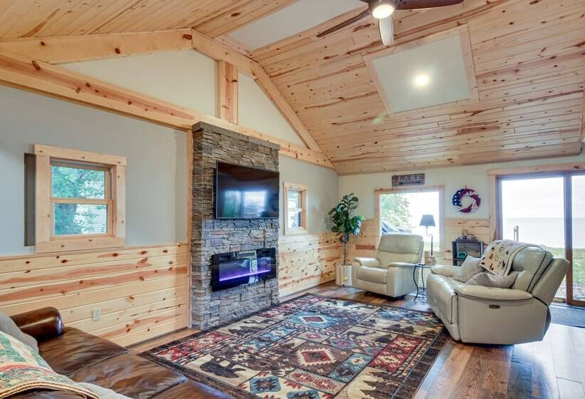 Waterfront Wahkon Cabin W/ Gas Grill & Fire Pit!