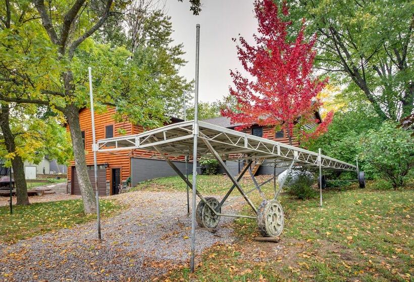 Waterfront Wahkon Cabin W/ Gas Grill & Fire Pit!