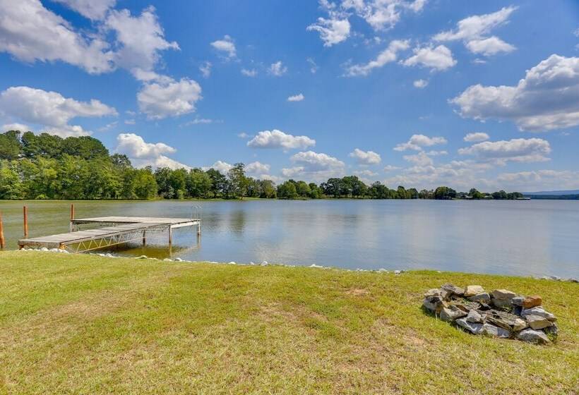 Lakefront Alabama Escape W/ Boat Dock & Fire Pit!
