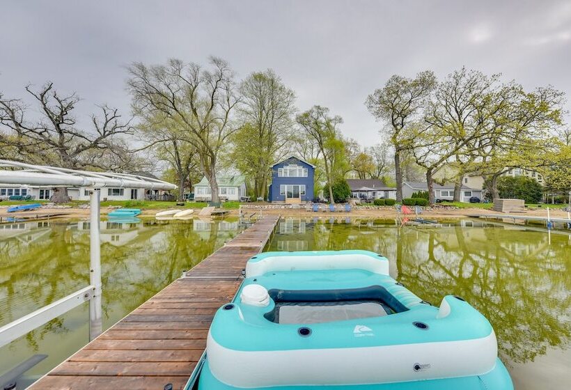 Lakefront Burlington Vacation Rental: Dock + Beach