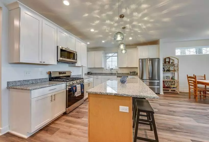 Lakefront Burlington Vacation Rental: Dock + Beach