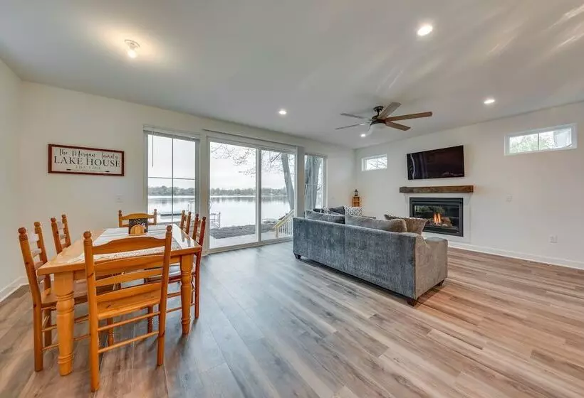 Lakefront Burlington Vacation Rental: Dock + Beach