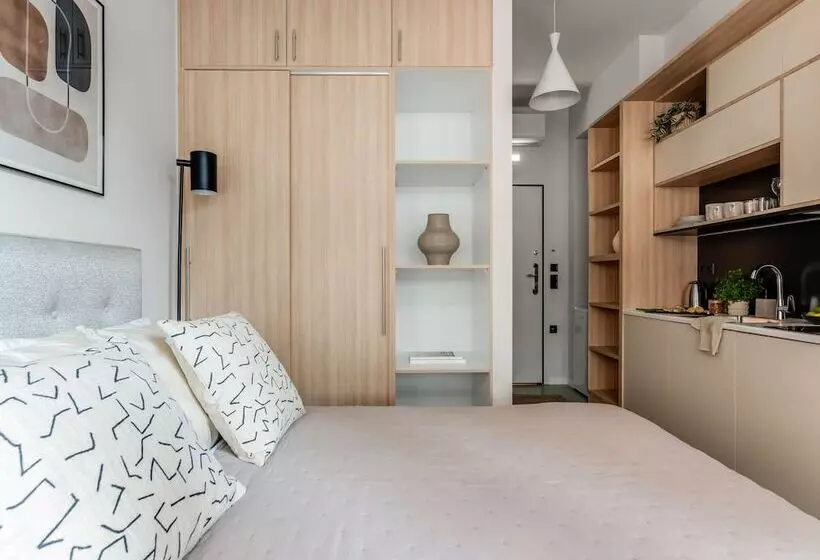 پانسیون Sanders Port   Snug Studio Near Piraeus Port