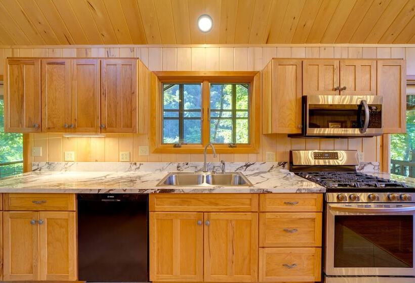 Riverfront West Virginia Cabin W/ Screened In Deck