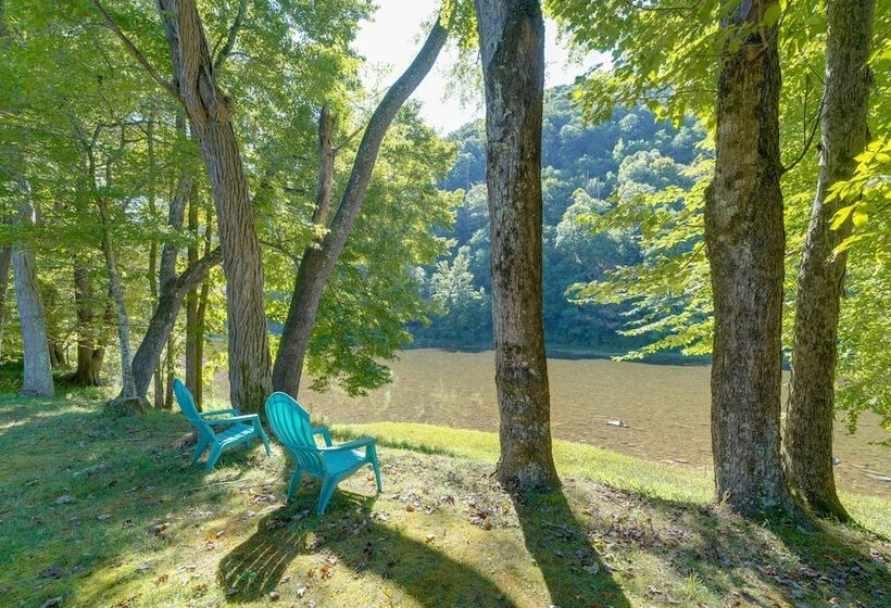 Riverfront West Virginia Cabin W/ Screened In Deck