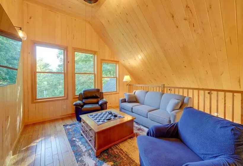 Riverfront West Virginia Cabin W/ Screened In Deck