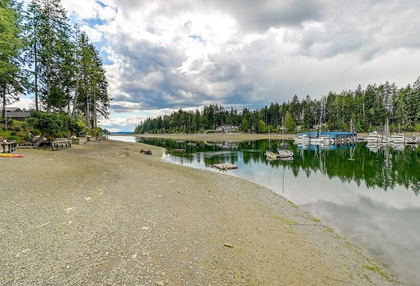 Rustic Allyn Cabin: Private Isl Community W/ Kayak
