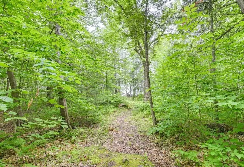 Secluded Harmony Cabin W/ Deck, Dock, Boats!