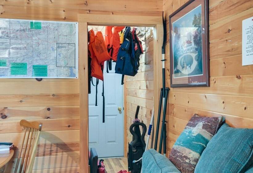 Secluded Harmony Cabin W/ Deck, Dock, Boats!