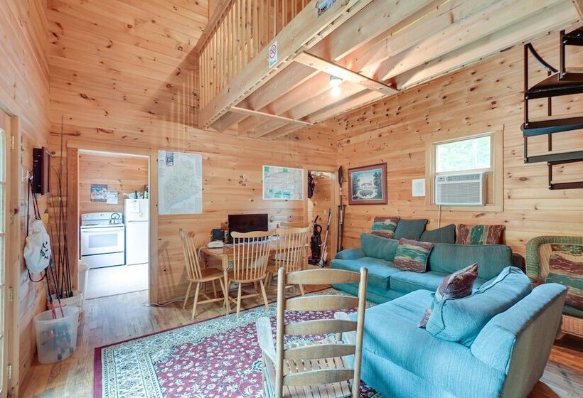 Secluded Harmony Cabin W/ Deck, Dock, Boats!