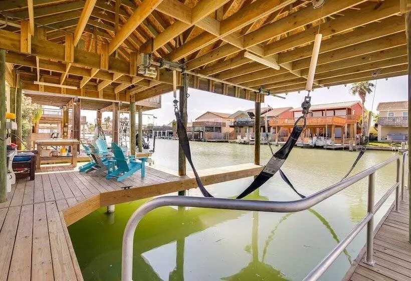 Waterfront Port Isabel Home W/ Private Boat Dock!