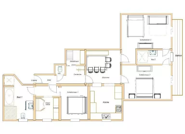 هتل Haus Schwarzmann