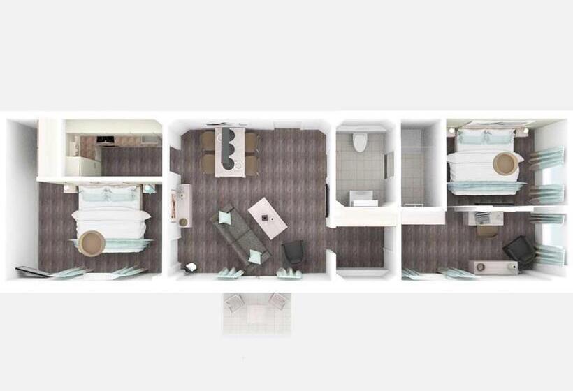 בית מלון כפרי Ohlerich Speicher App_ 26