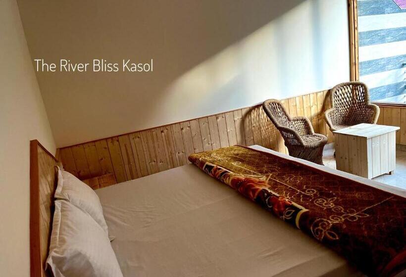 Mid Orchard Kasol L River Side  Pure Veg Hotel In Kasol