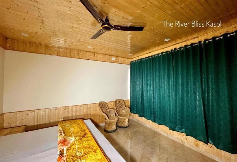 Mid Orchard Kasol L River Side  Pure Veg Hotel In Kasol