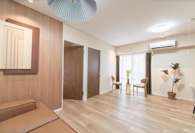 7全新装修套房3室2厅 新宿2站,max 8p Spacious,3rooms Near Shinjuku