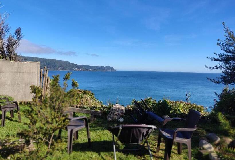 Bed & Breakfast Buenavida Hostel, Habitación Amplia Con Baño En Suite Y Vista Al Mar