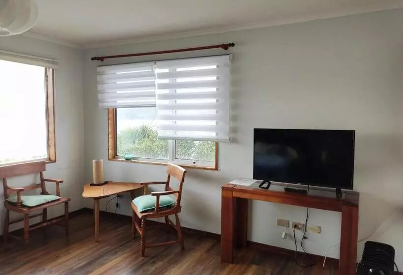 تختخواب و صبحانه Buenavida Hostel, Habitación Amplia Con Baño En Suite Y Vista Al Mar