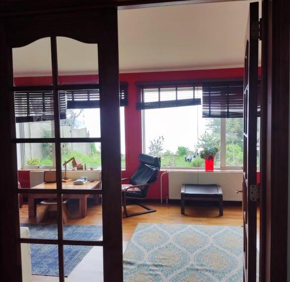 Bed & Breakfast Buenavida Hostel, Habitación Amplia Con Baño En Suite Y Vista Al Mar