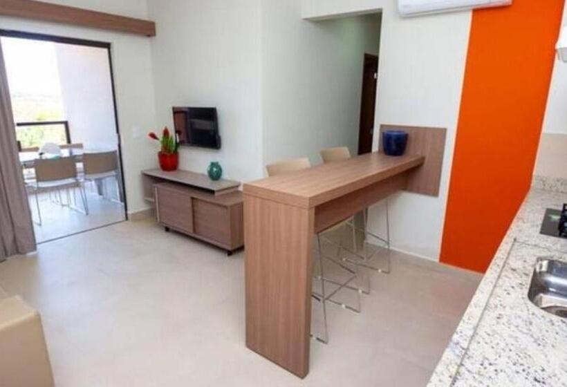 هتل Alta Vista Thermas Resort Torre 2, Apartamento 201