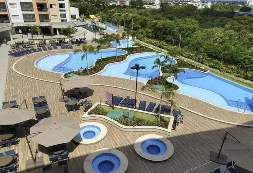 ホテル Alta Vista Thermas Resort Torre 2, Apartamento 201
