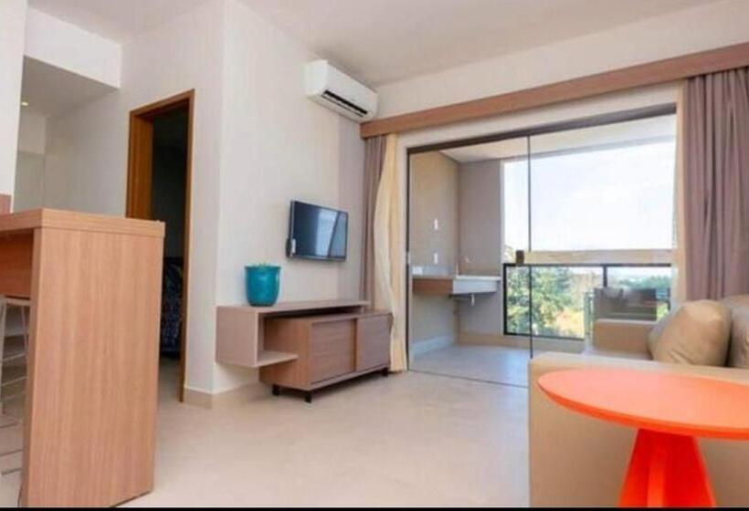 هتل Alta Vista Thermas Resort Torre 2, Apartamento 201