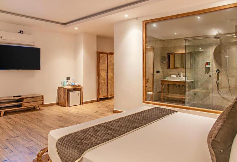 בית מלון כפרי Echor Palm Bliss Riverside Resort & Spa, Kasol