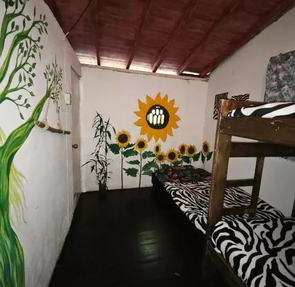 ホテル Eco Hostal Tierra De Agua Y Fuego