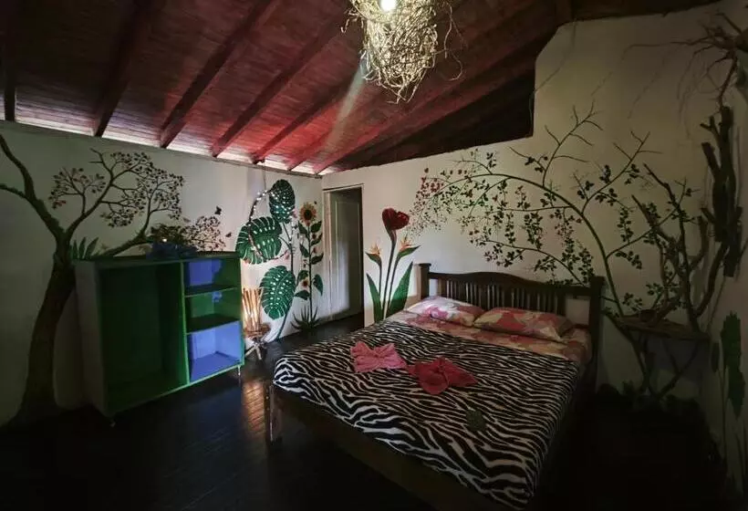 ホテル Eco Hostal Tierra De Agua Y Fuego