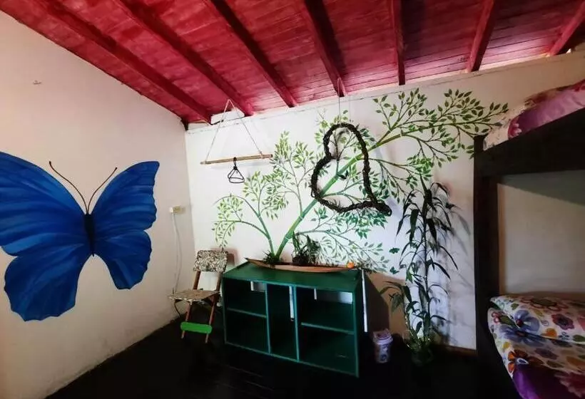 ホテル Eco Hostal Tierra De Agua Y Fuego
