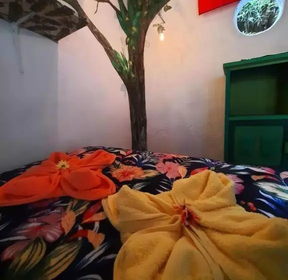 ホテル Eco Hostal Tierra De Agua Y Fuego