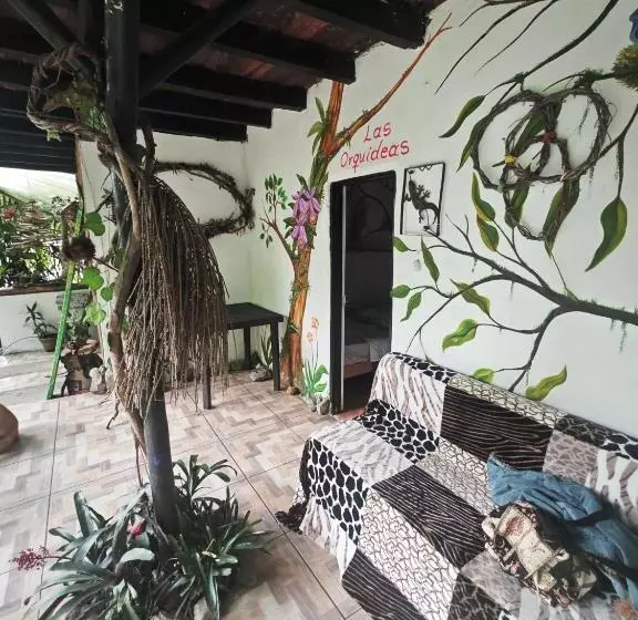 ホテル Eco Hostal Tierra De Agua Y Fuego
